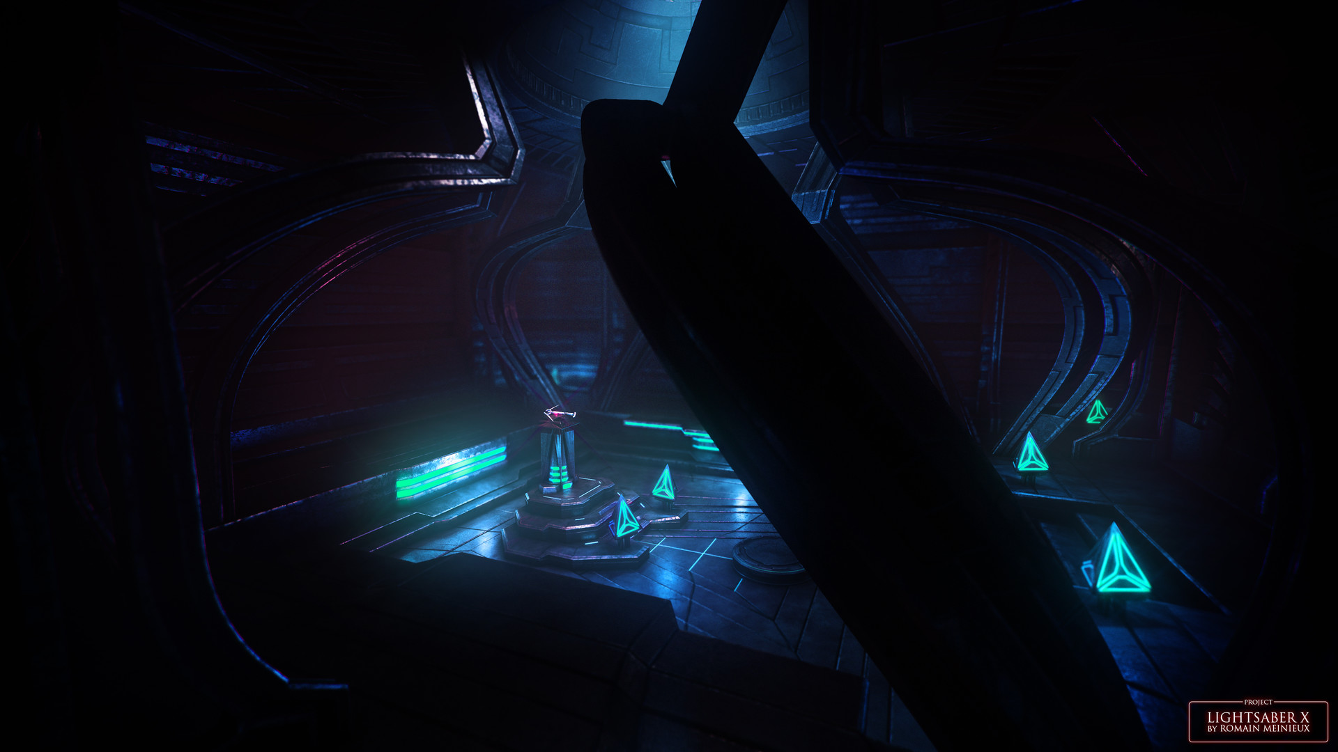 Artstation Lightsaber X Romain Meinieux