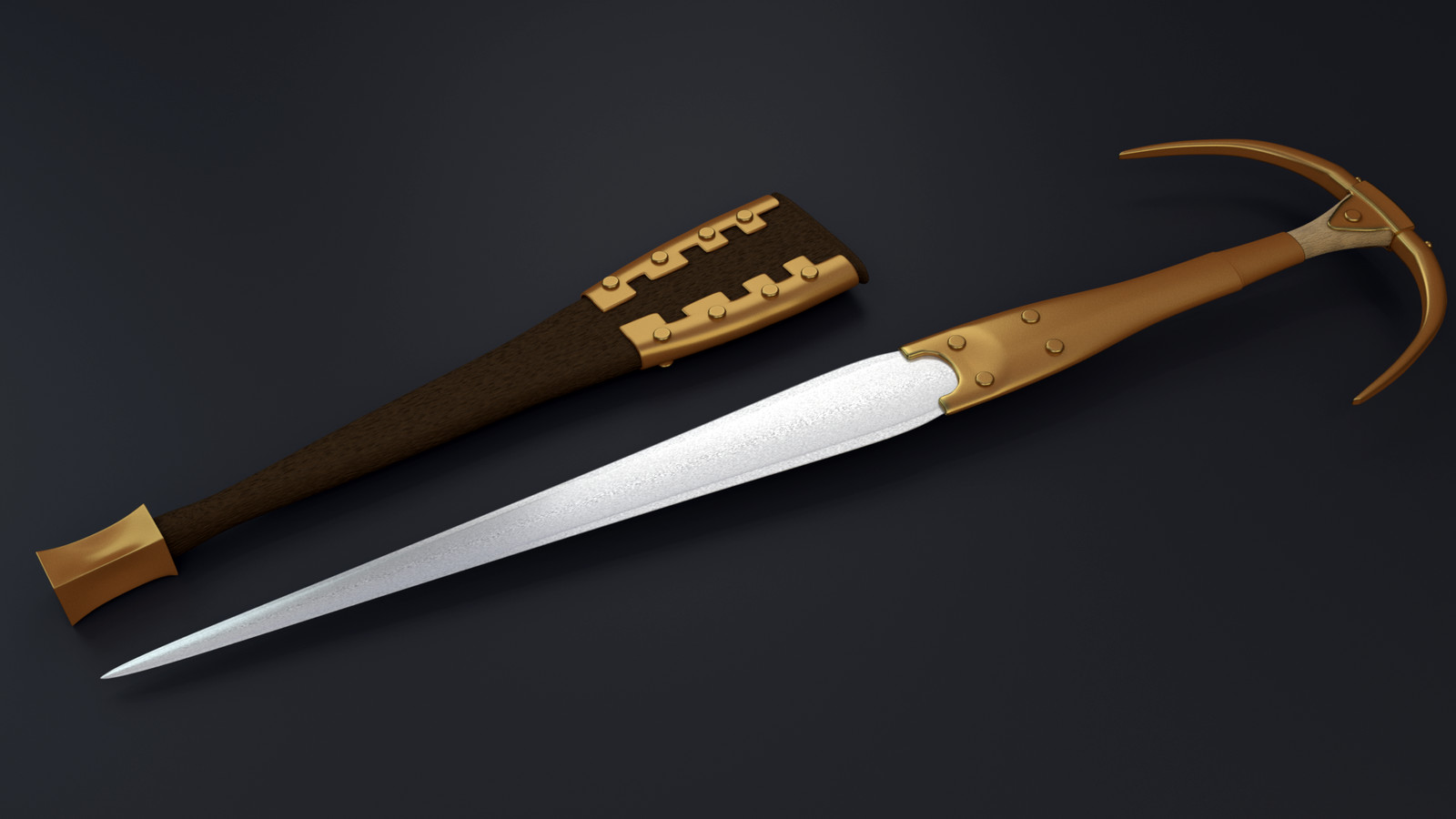 alaca dagger an sheath