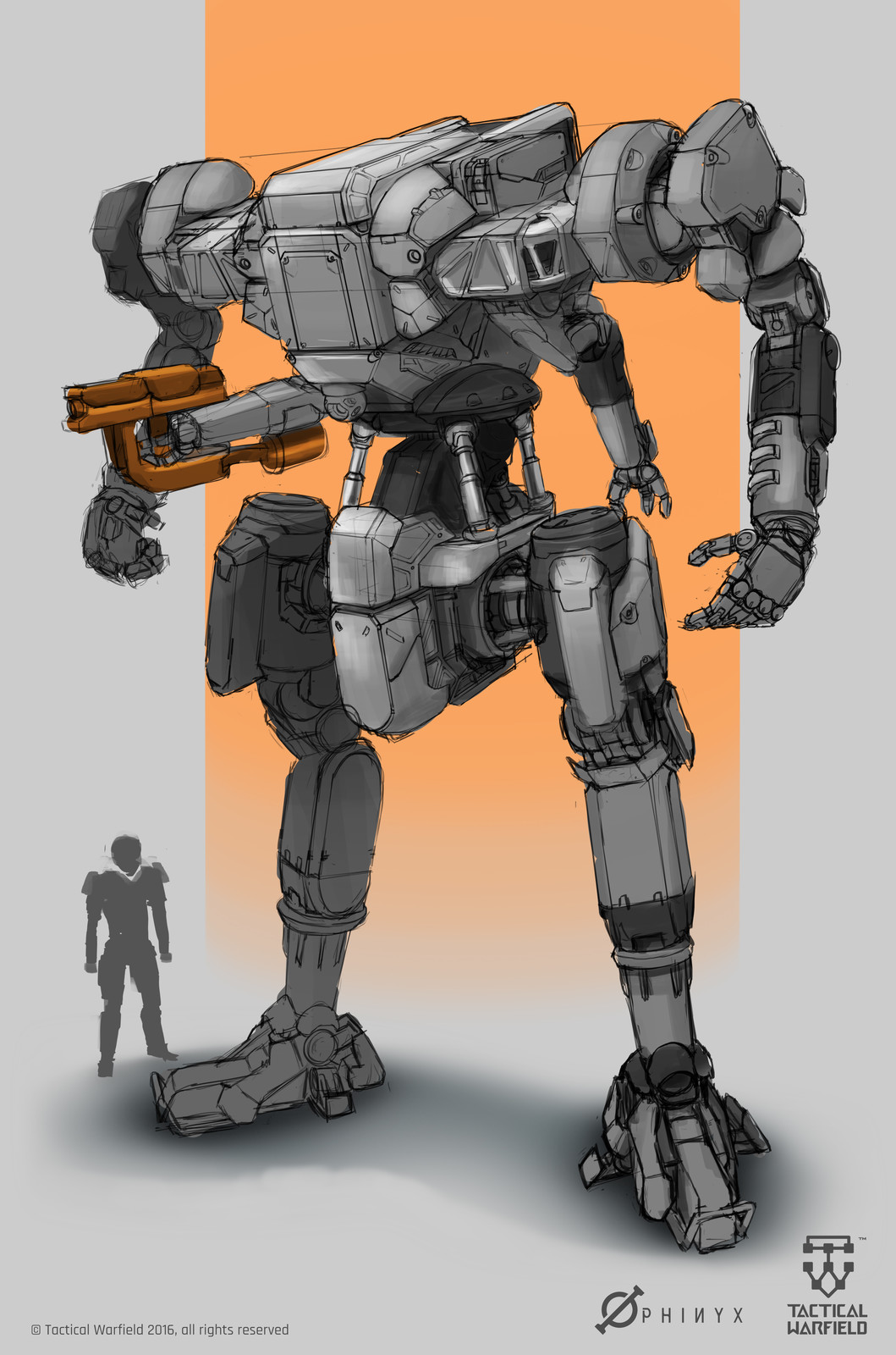 Artstation Tactical Warfield Combat Mech Kevin