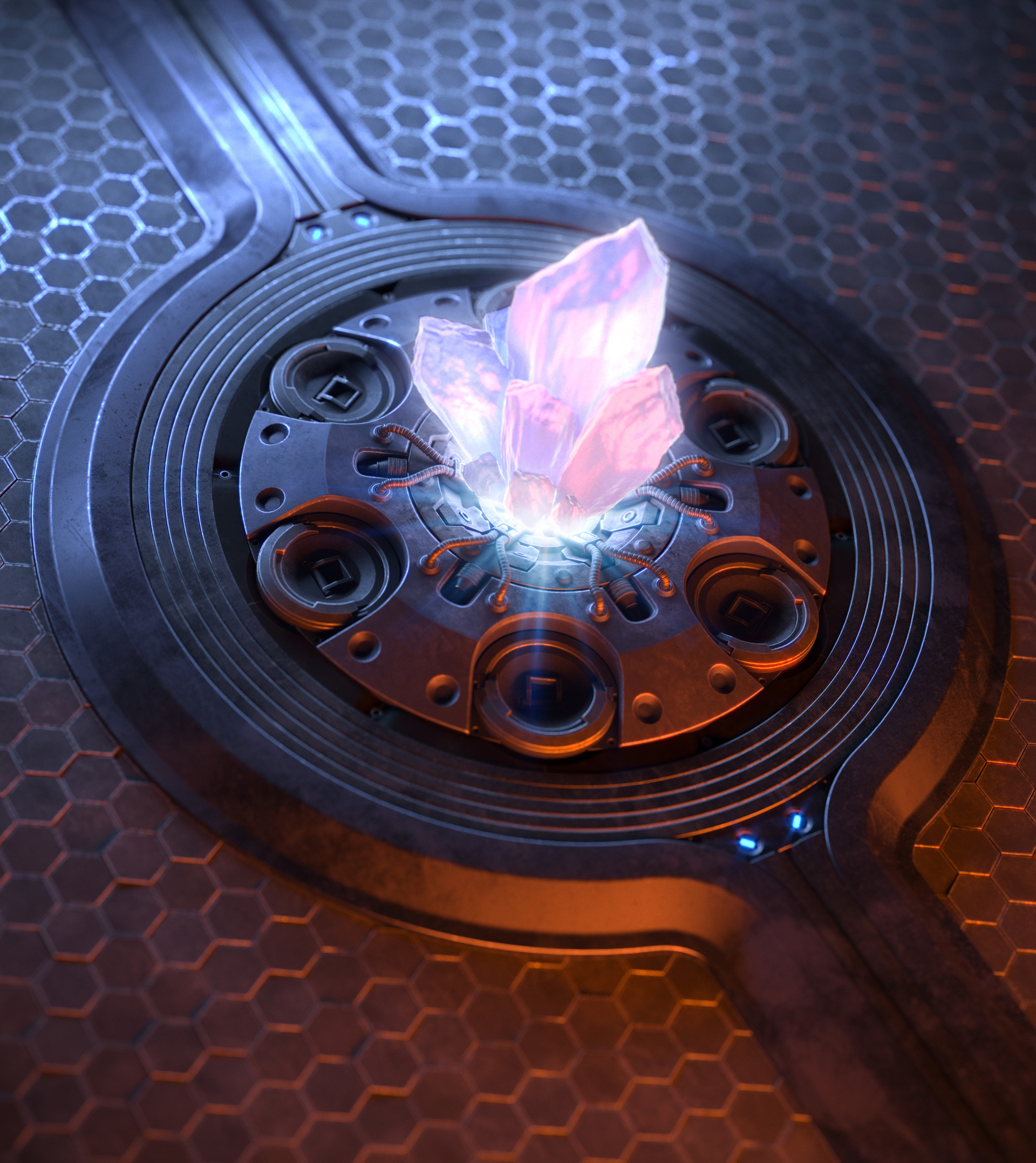 ArtStation Energy crystal