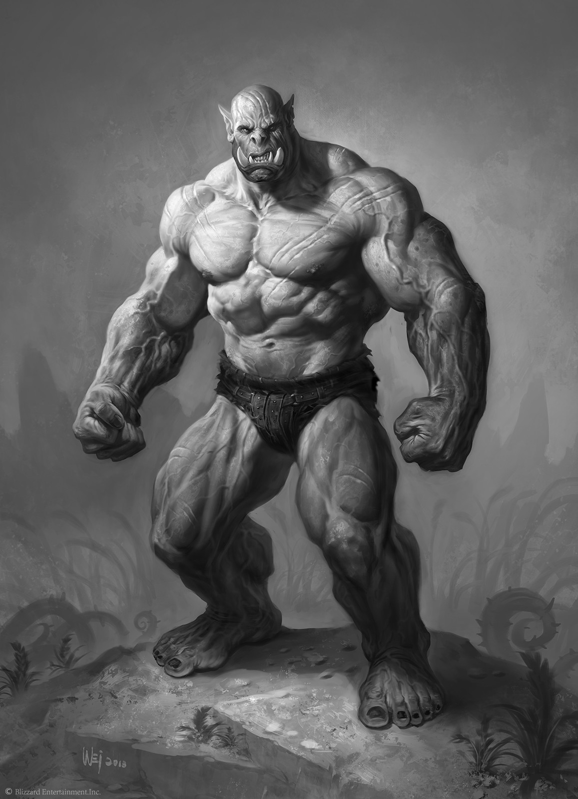 orc wow art