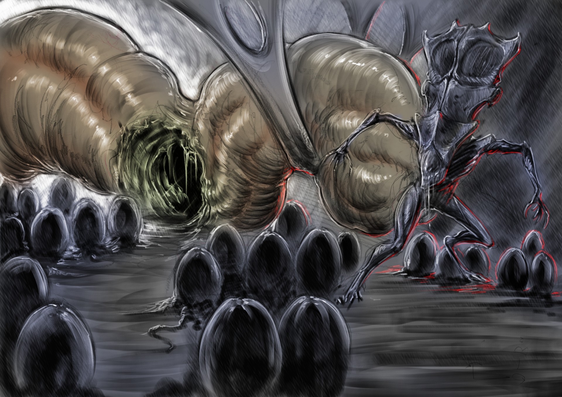 Artstation Xenomorph Vs Yaujta Experience Adam Milicevic