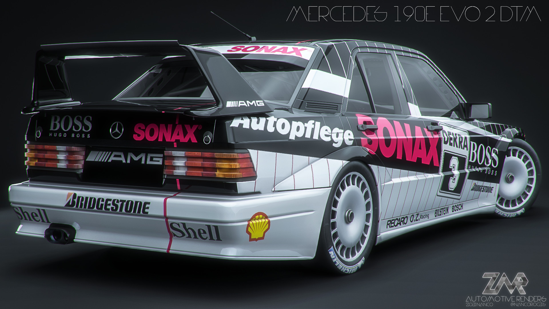 mercedes 190e evo 2 dtm