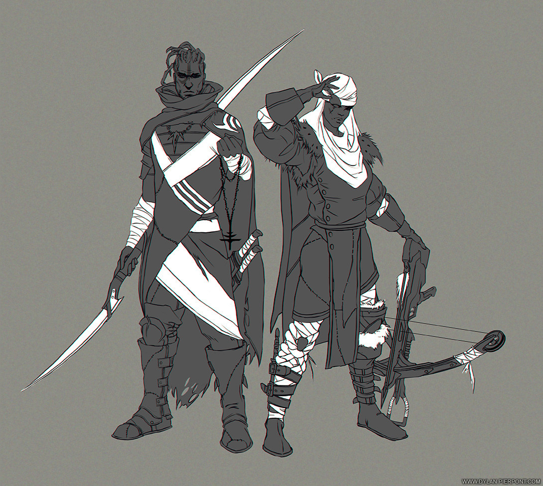 Initial lineart