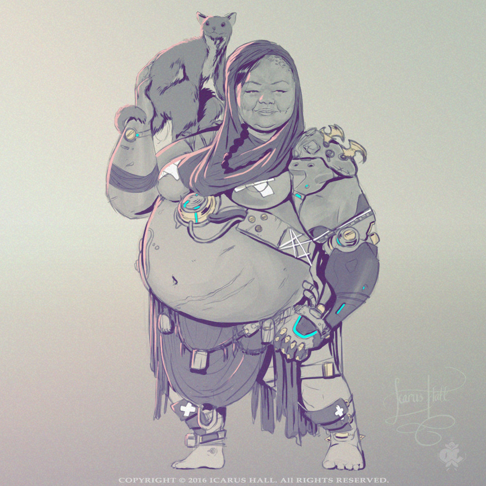 Artstation Big Mama Icky H