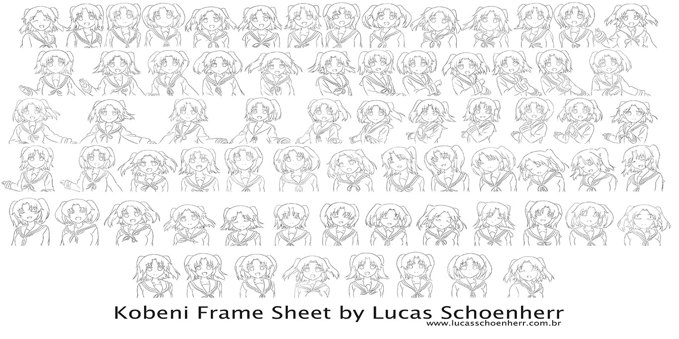 Lucas Schoenherr - Kobeni Anime Dance Animation