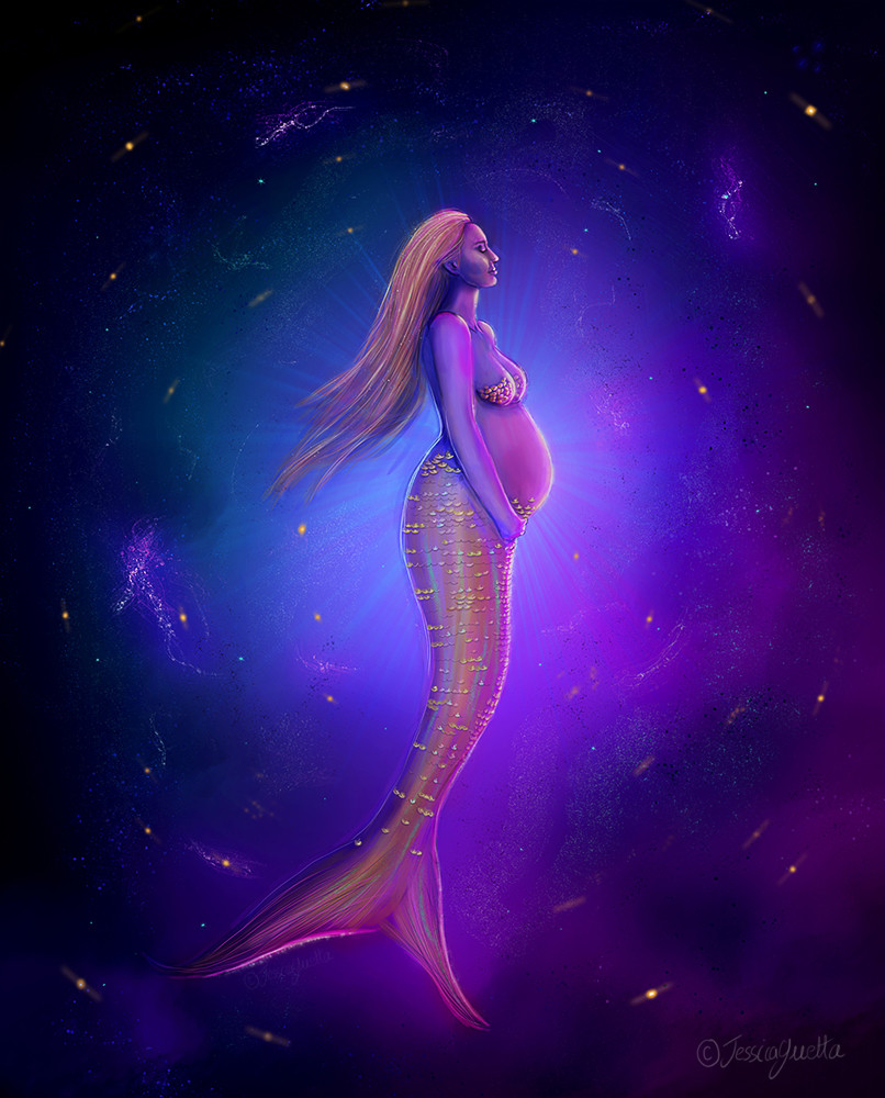 Artstation Candice Mermaid Jessica Guetta