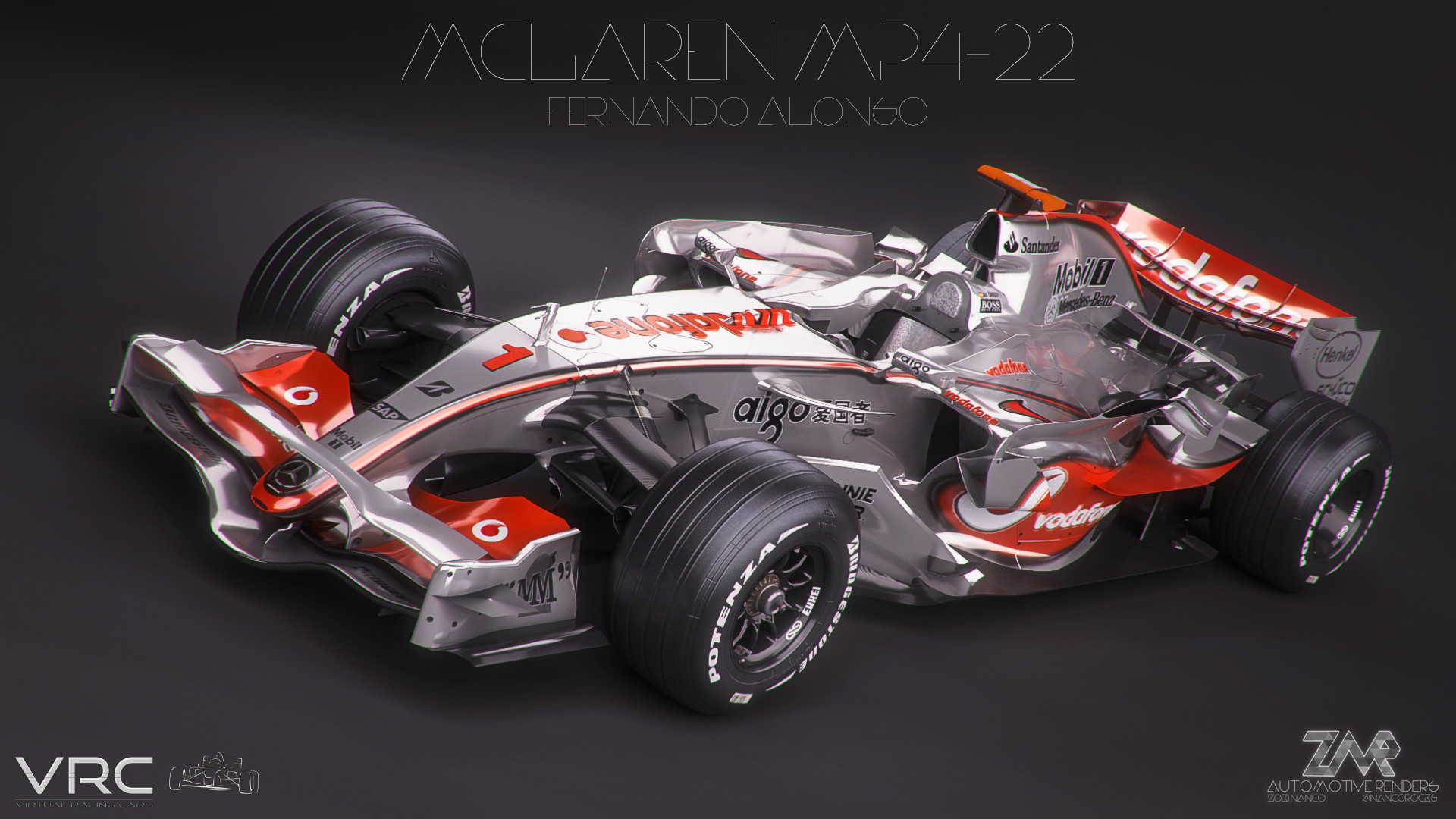 Artstation Mclaren Mp4 22 Zoki Nanco Nancorocks Znr3d