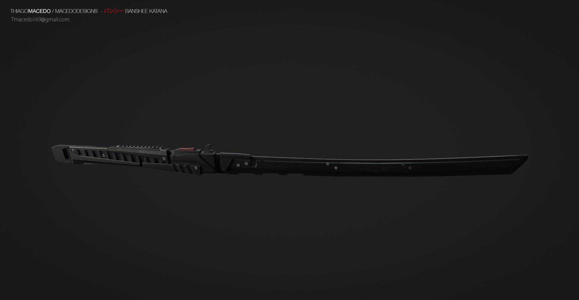 Thiago Macedo Macedo Designs Banshee Digital Katana