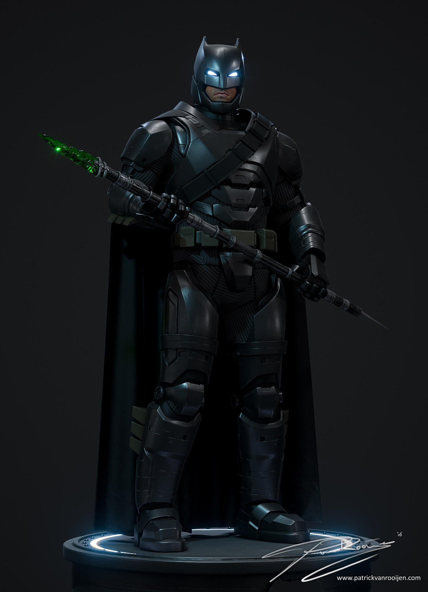Patrick van Rooijen - 3d character artist - Batman v Superman - Armored Suit