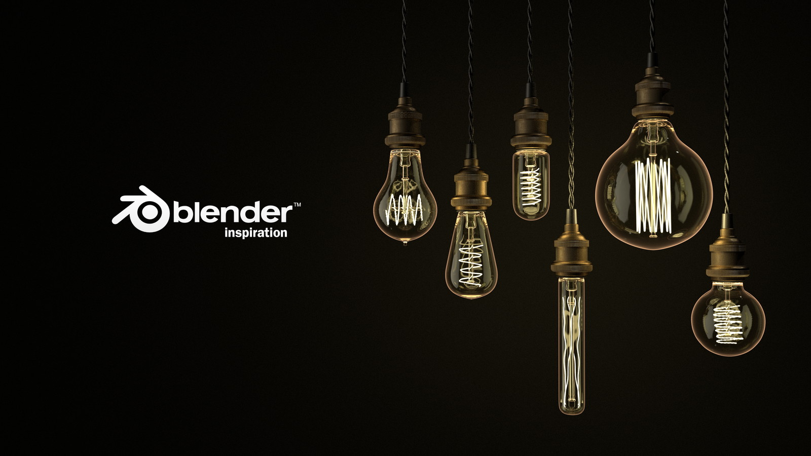 The edison light bulbs
Blender+Cycle Render
