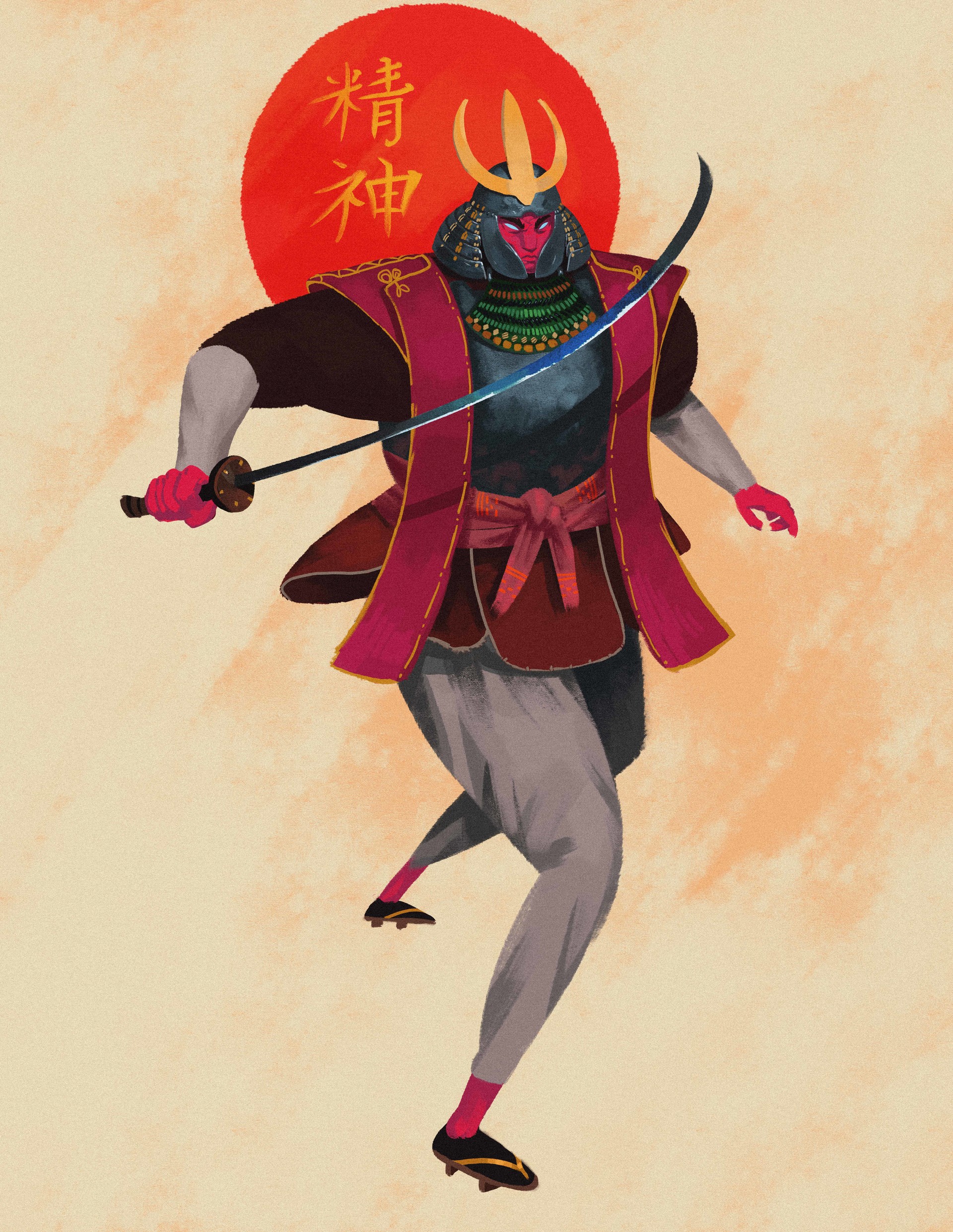 ArtStation - Makoto, The Vengeful Spirit