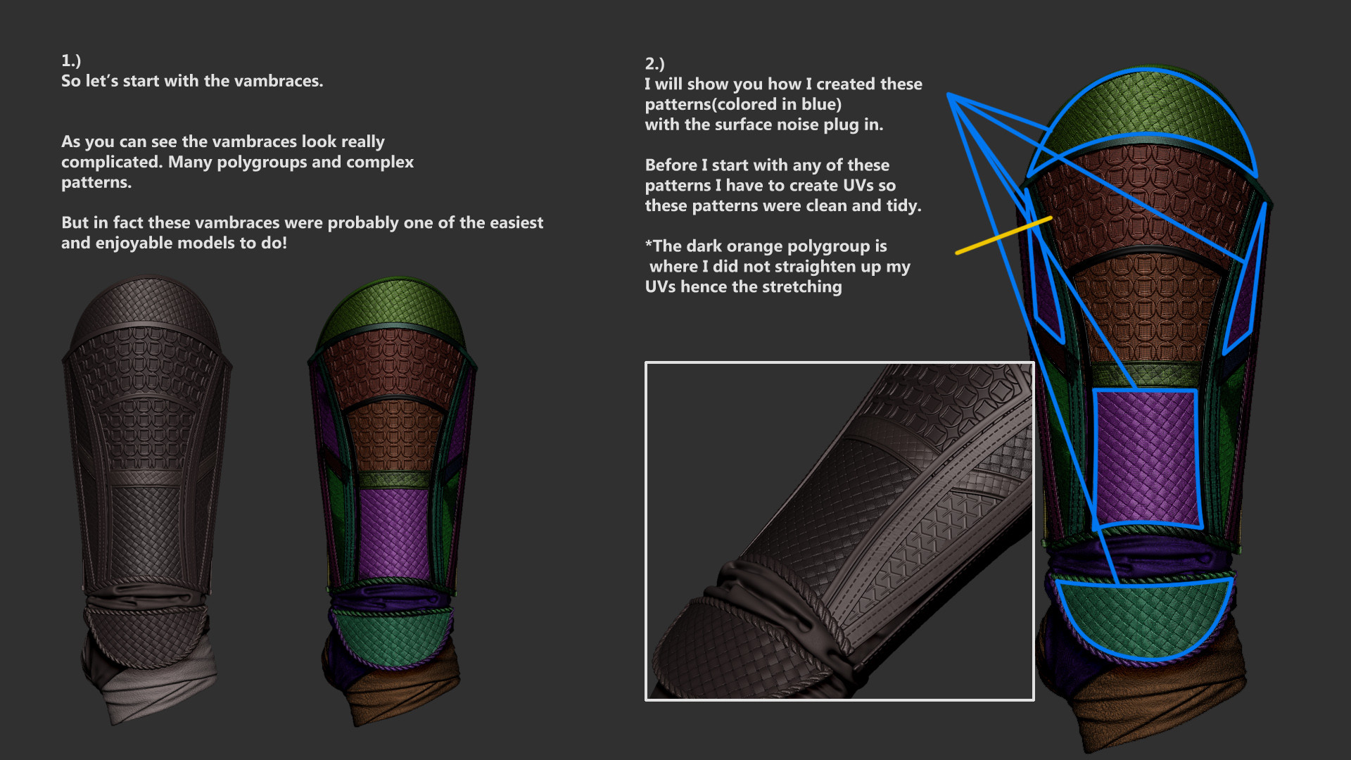 Zbrush _ Breakdown of Aguilar De Nerha _ By Bao Vu Breakdown of Aguilar De Nerha Breakdown of Aguilar De Nerha,Bao Vu