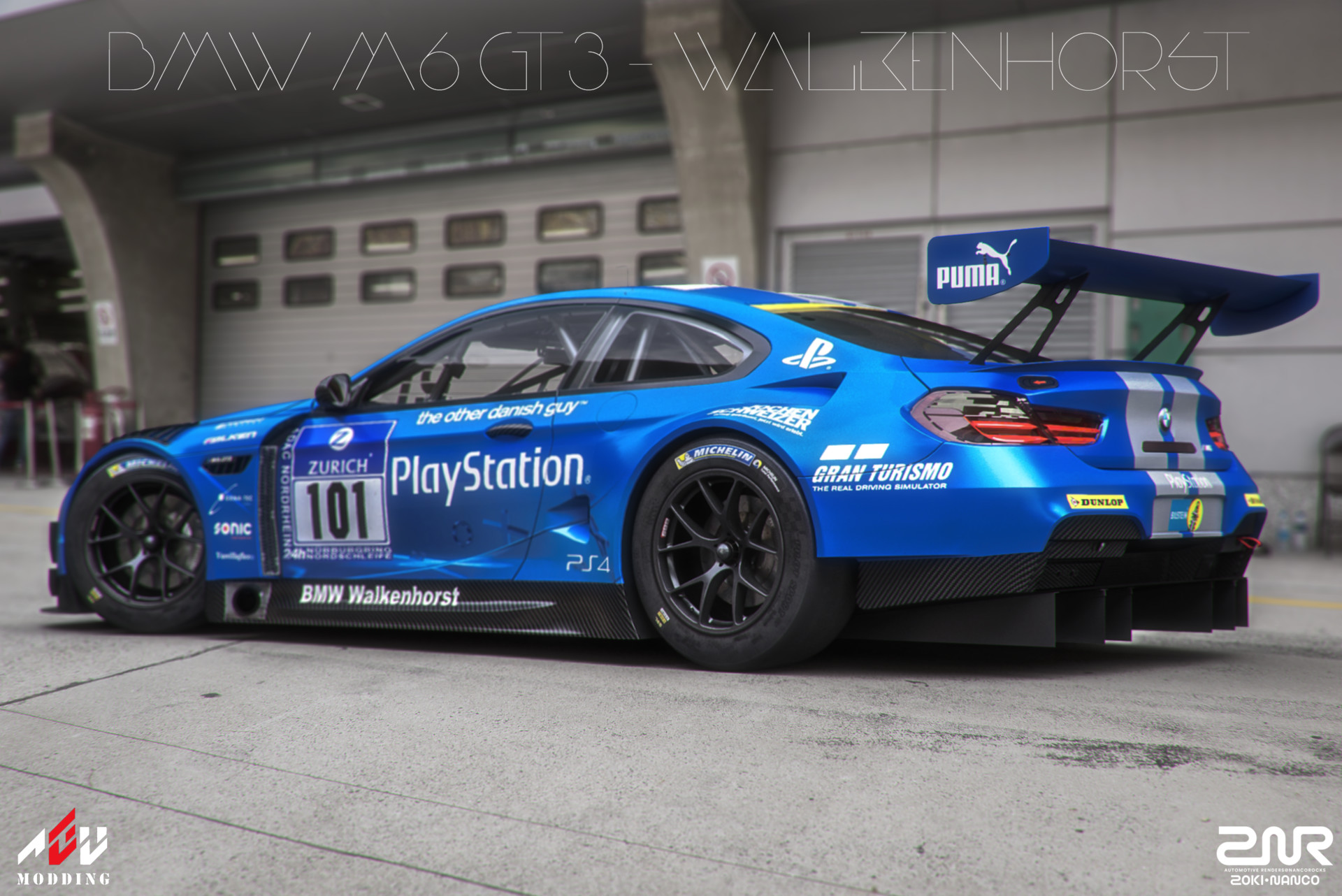 Zoki Nanco - Nancorocks - ZNR3D - BMW M6 GT3 Walkenhorst