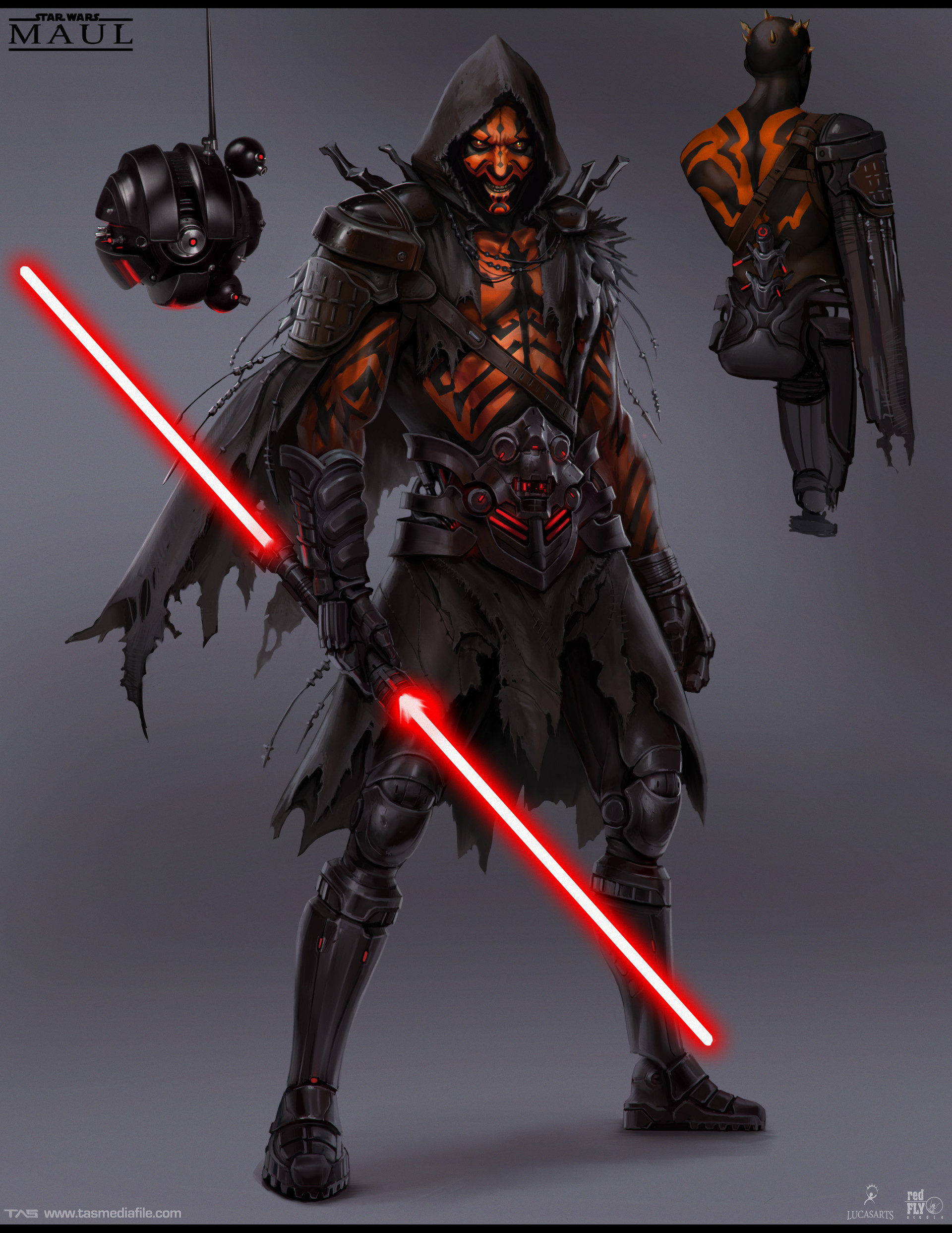 Artstation Project Maul Thomas A Szakolczay