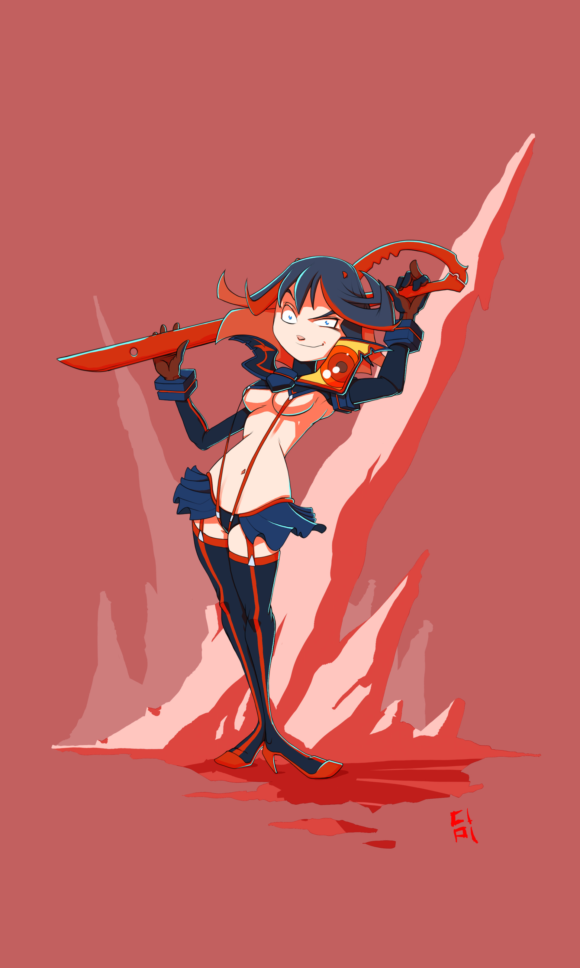 Artstation Ryuko Matoi Kill La Kill Cipi Pic