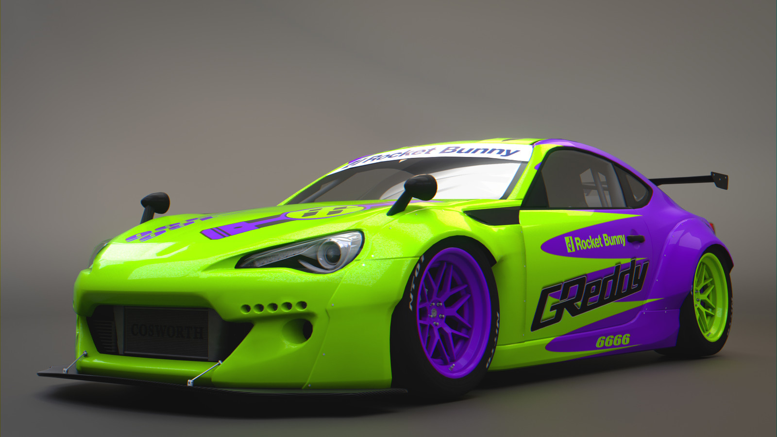 Toyota gt86 Rocket Bunny Drift