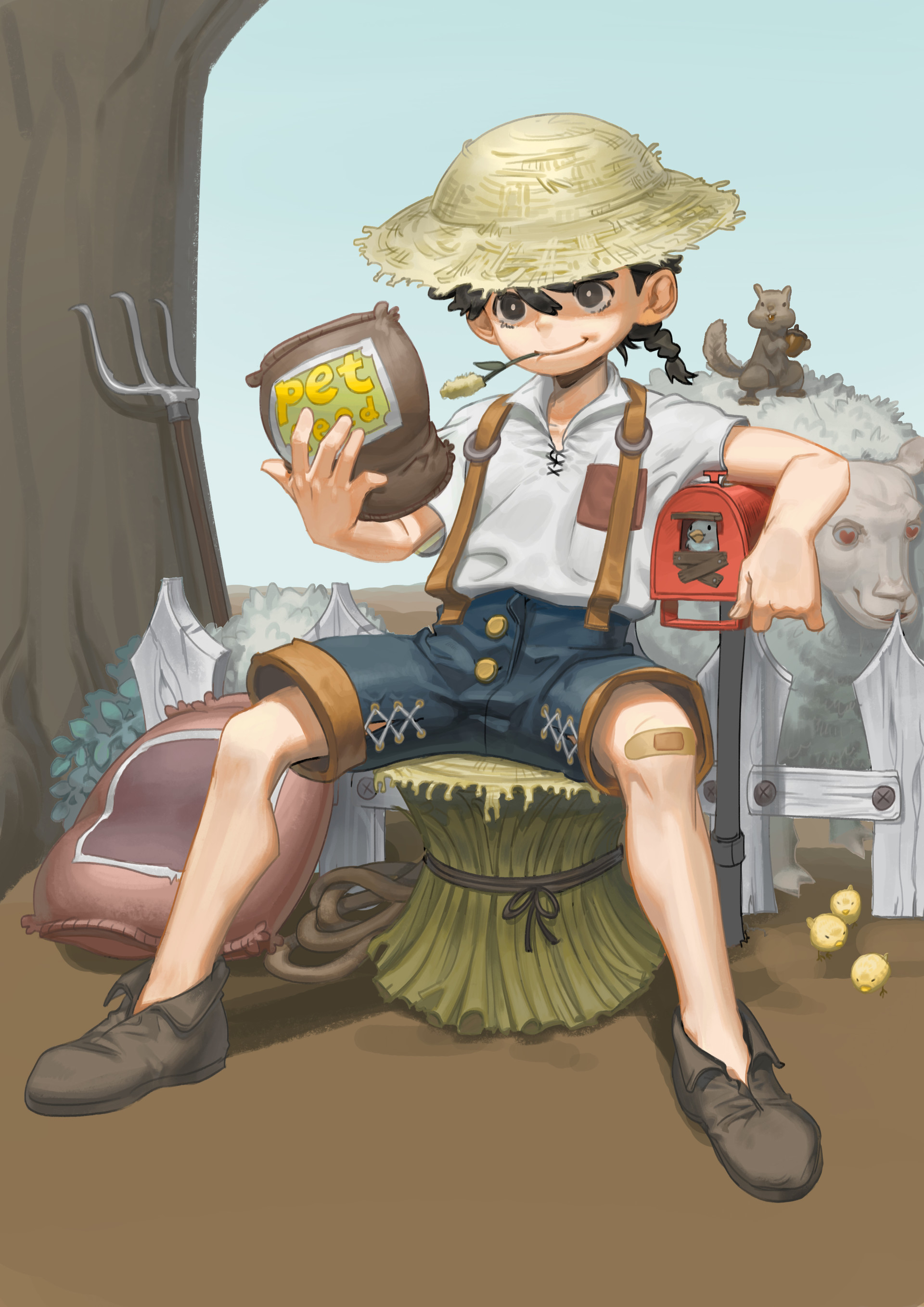 Details more than 156 simple farmer anime latest - in.eteachers