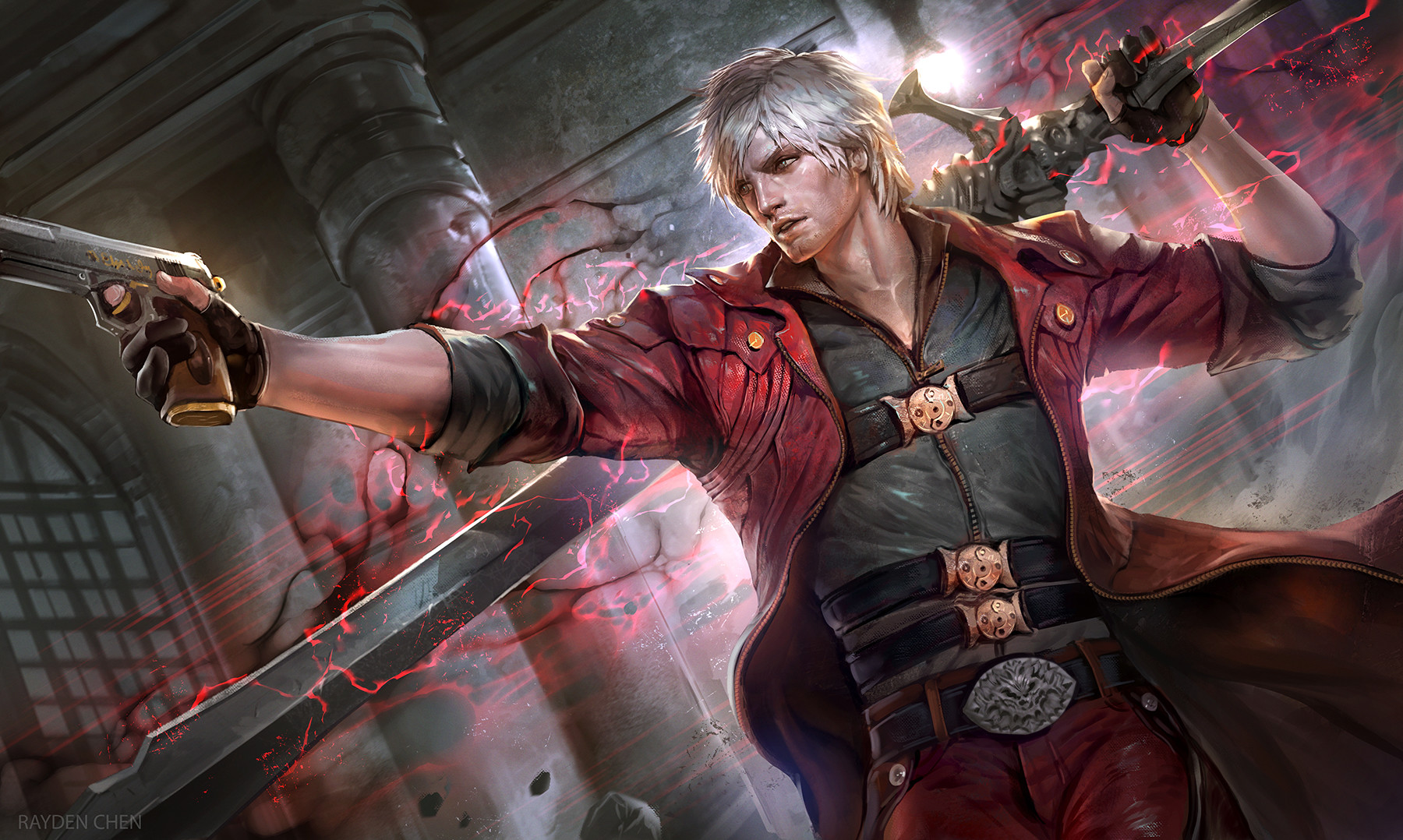 ArtStation - Dante Devil May Cry Fanart