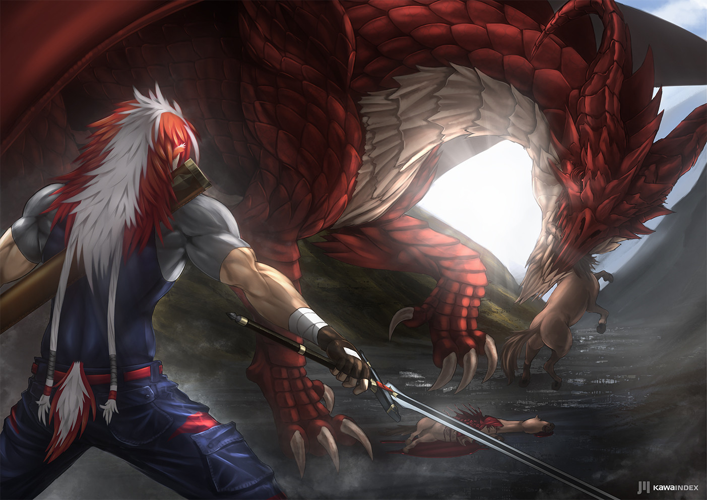 Dragon fight