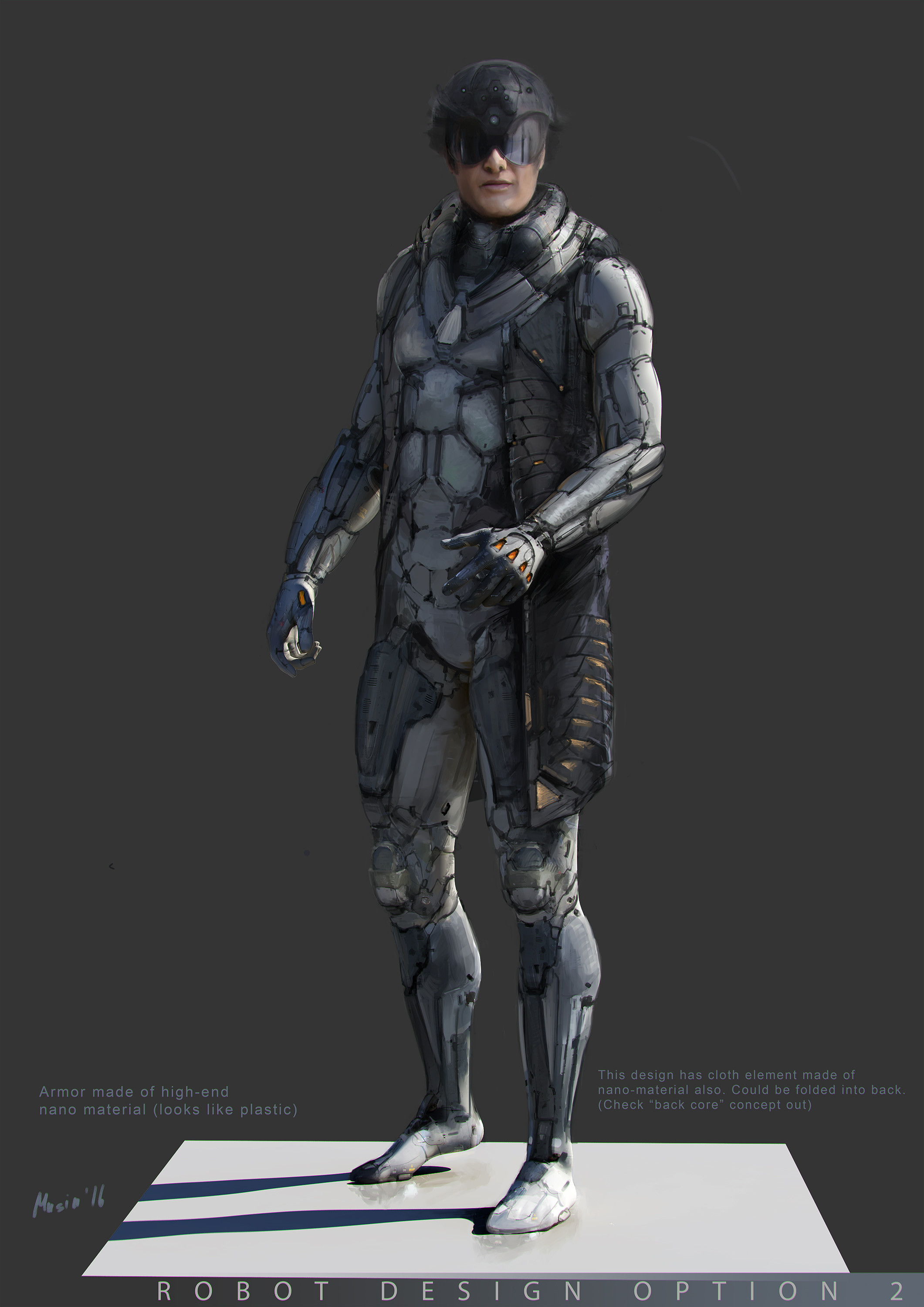 robot suit concept