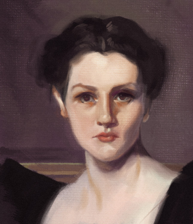 Sargent Study - Elizabeth Winthorp Chanler