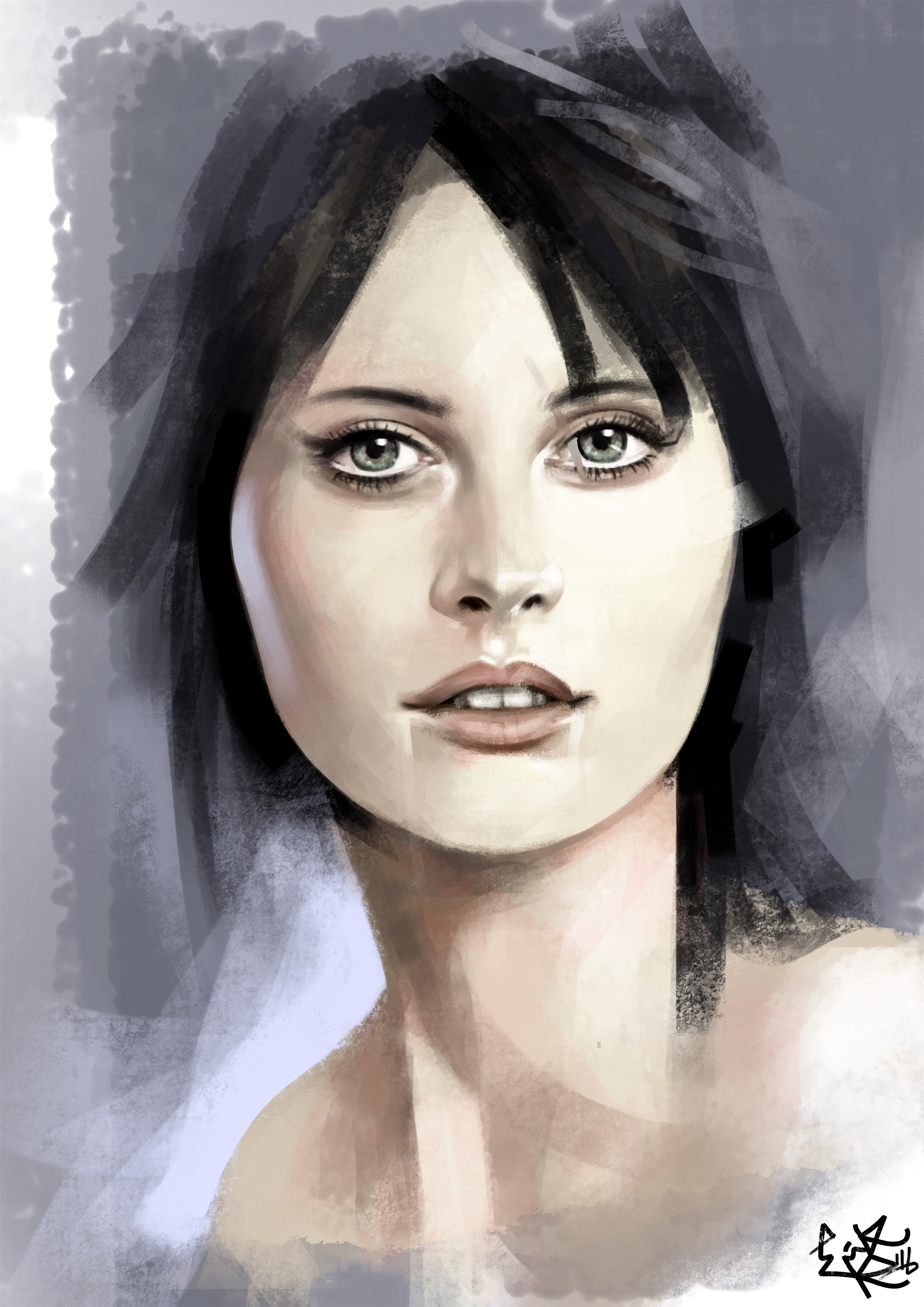 Artstation Felicity Jones Erik Rutterford Share this felicity jones art. artstation felicity jones erik