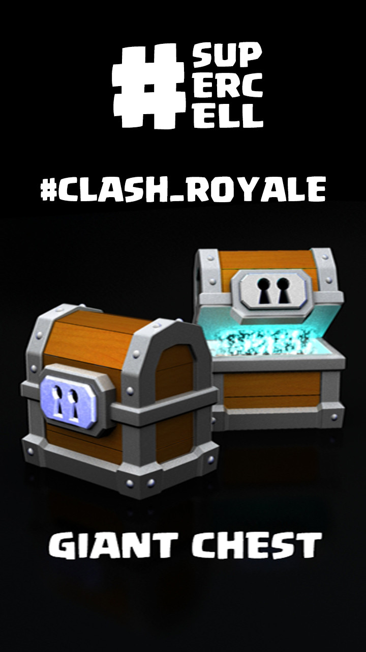 Nischal Raaj Saini Giant Chest Clash Royale