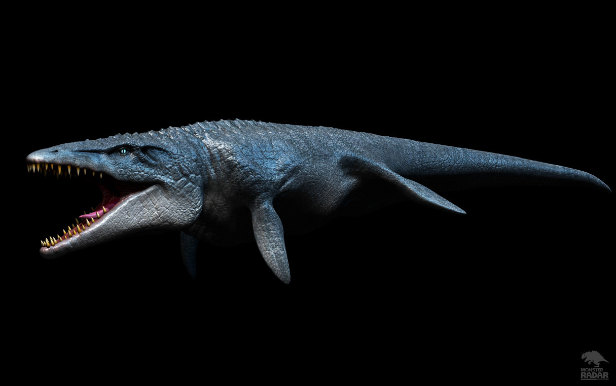 mosasaurus monster megalodon