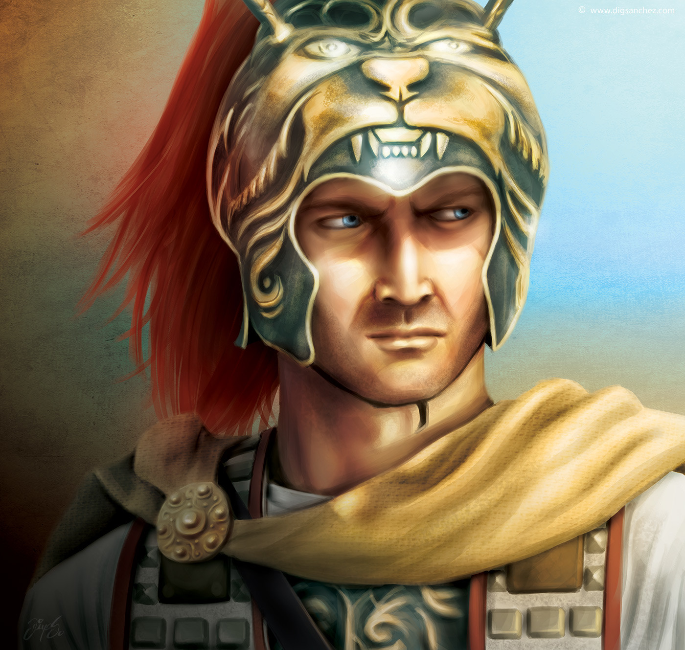 Card character - Alexander the Great