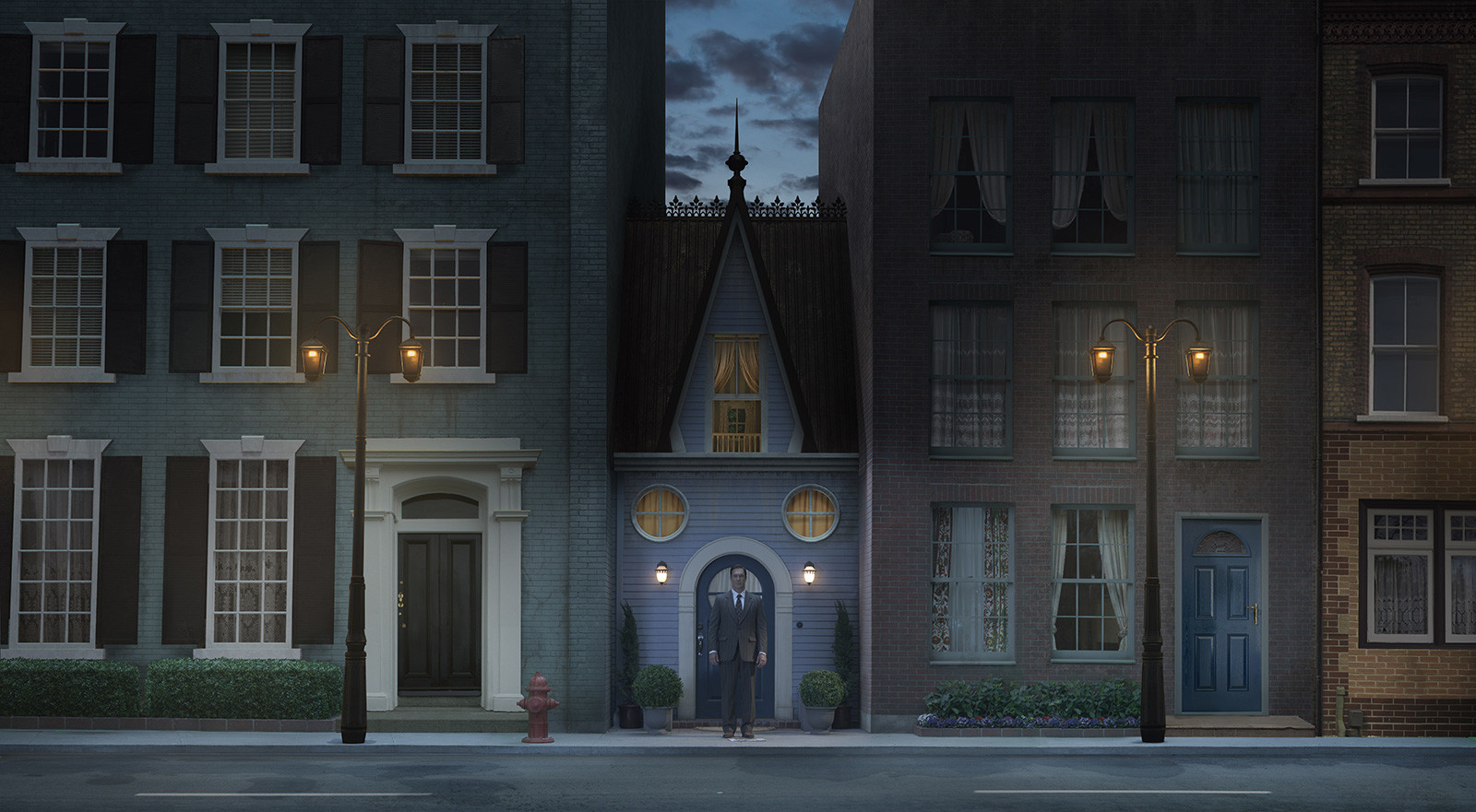 Artstation A Series Of Unfortunate Events Matte Painting