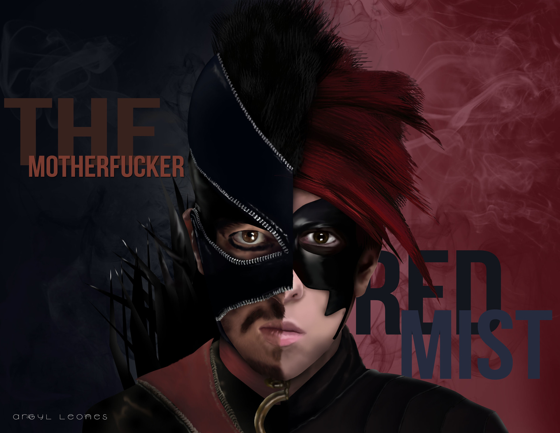 ArtStation - Red Mist and The Motherf*cker