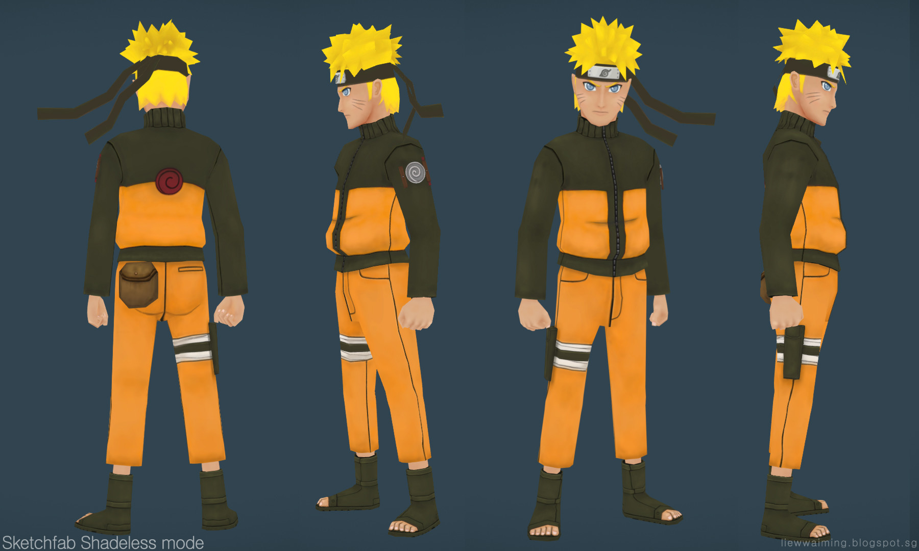 Artstation Naruto Wai Ming Liew