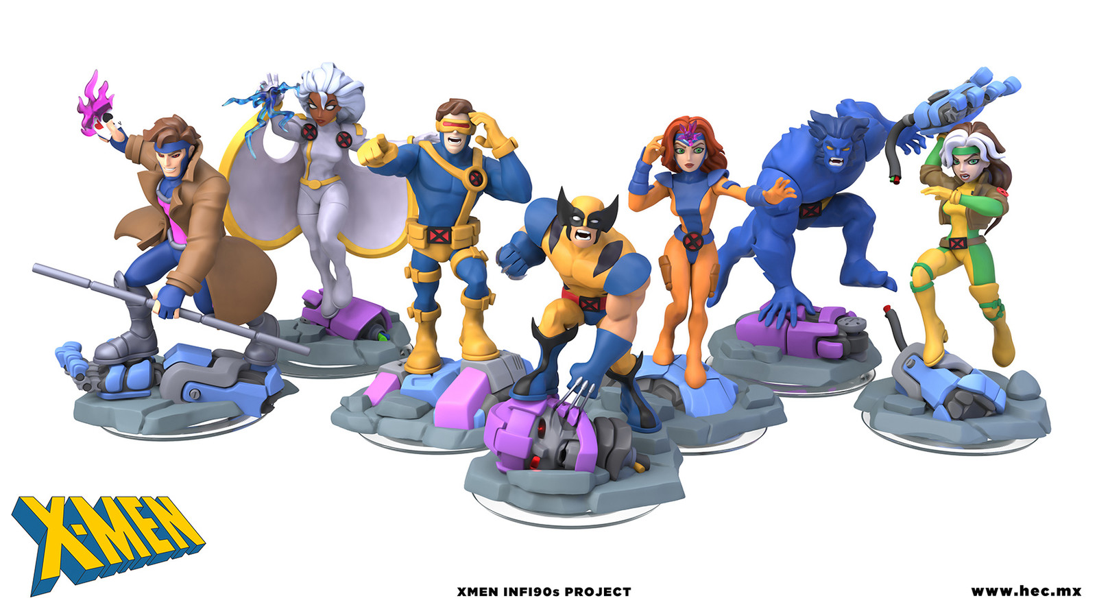 X-Men Inf90s Project And Making Of