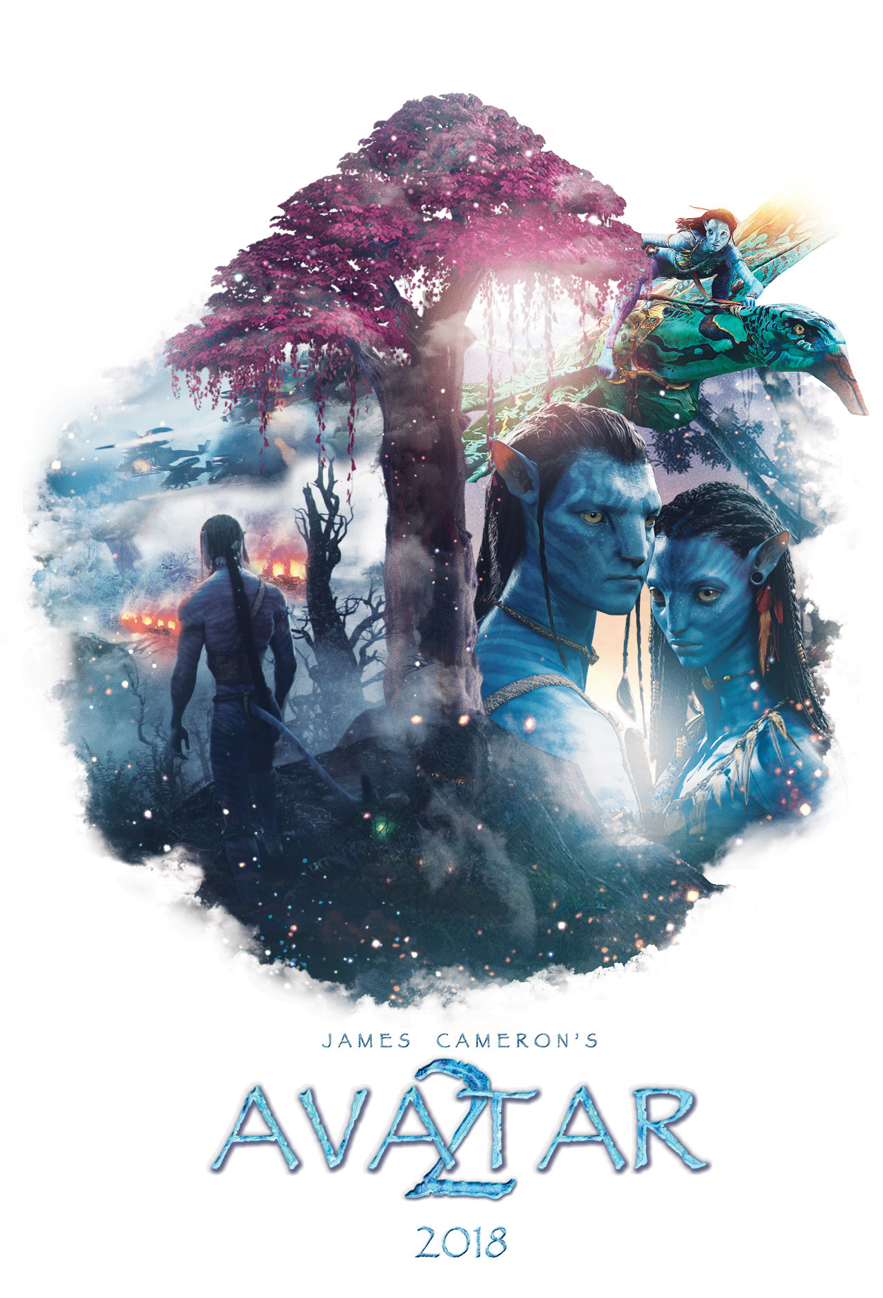 Lộ poster chính thức phim Avatar 3 và tạo hình phản diện Navi Lửa