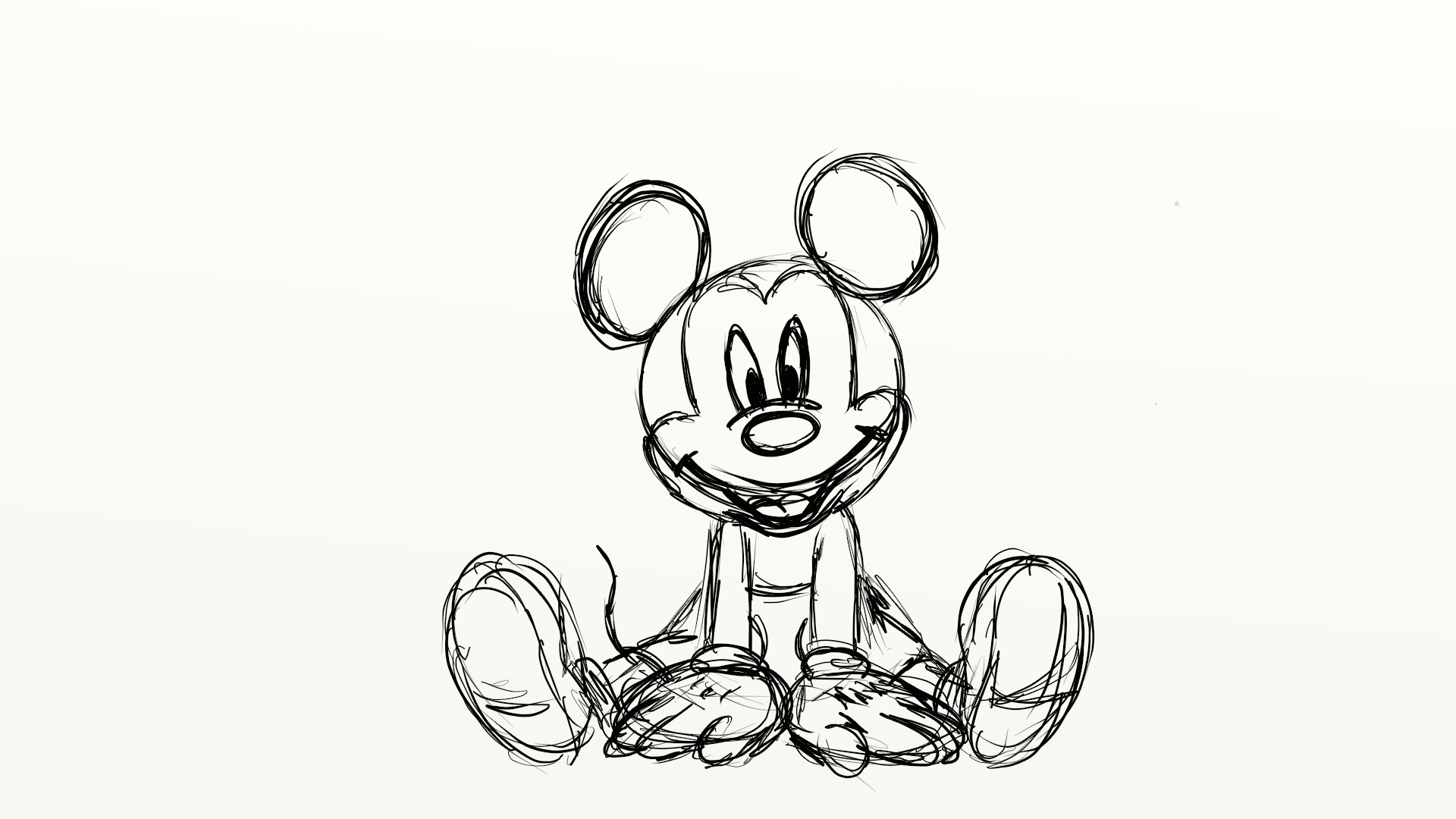 ArtStation - Drawing Mickey Mouse