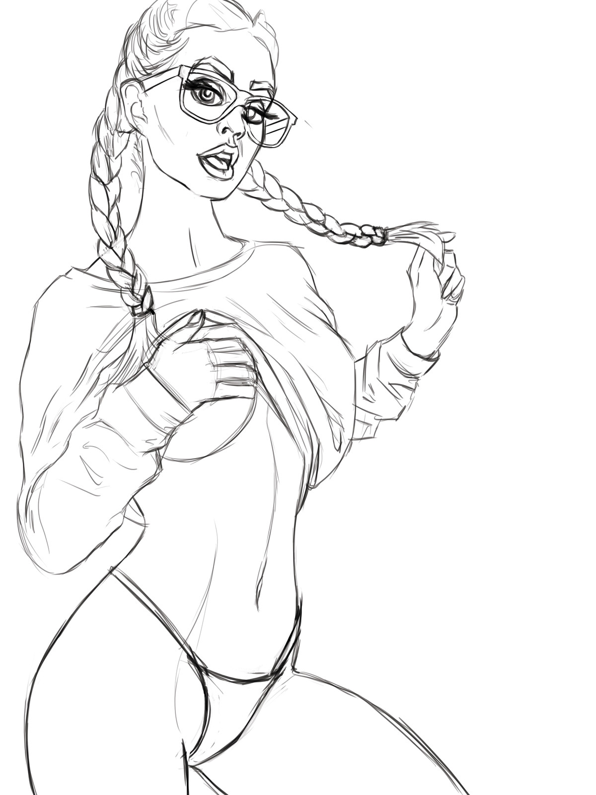 more refined
