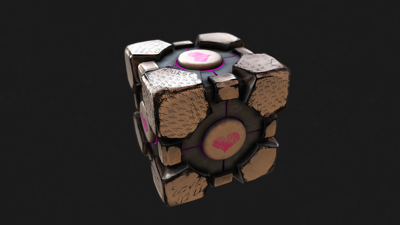 Portal 2 куб с сердцем фото 40