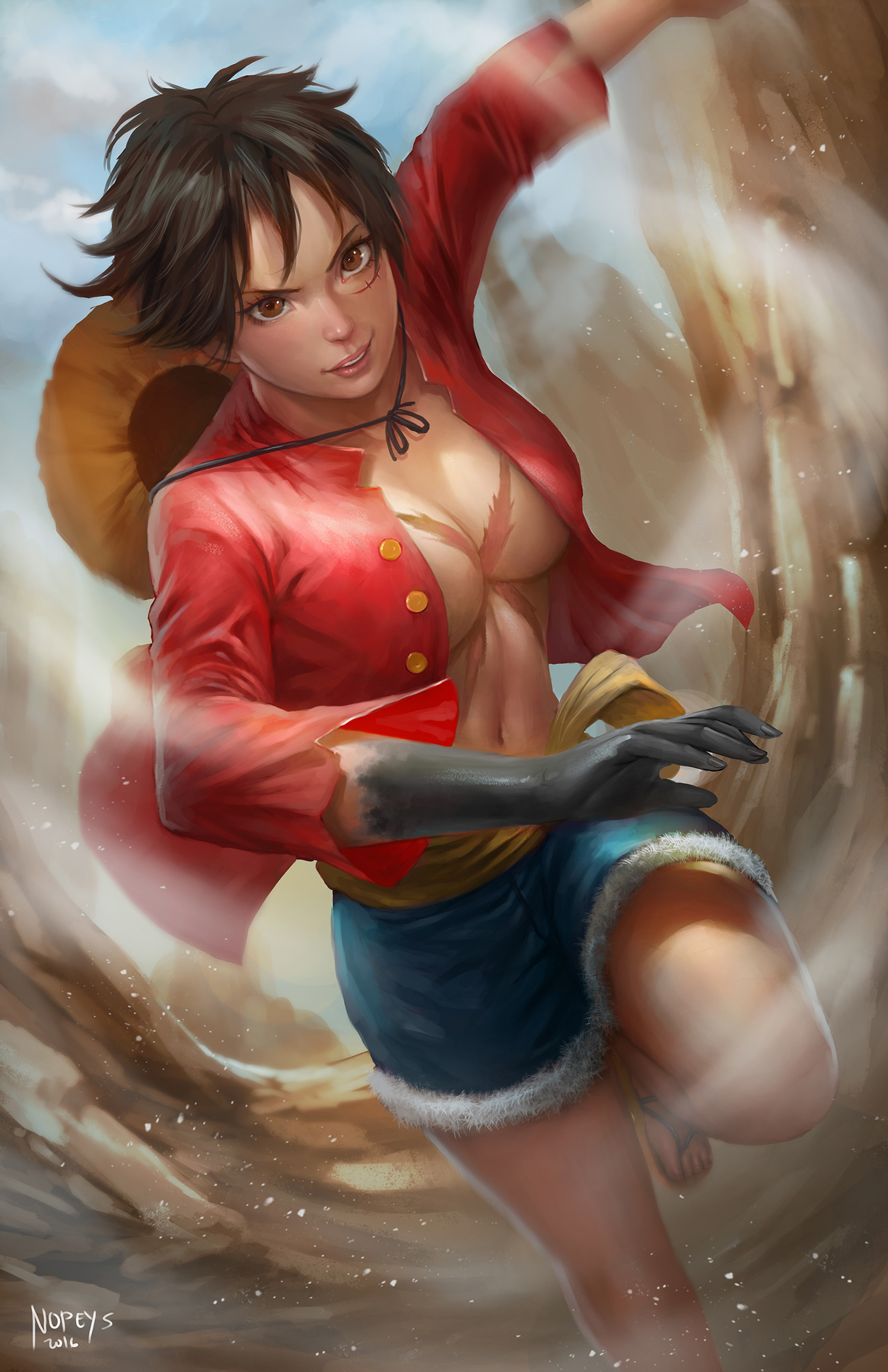 ArtStation - Monkey D. Luffy / One Piece
