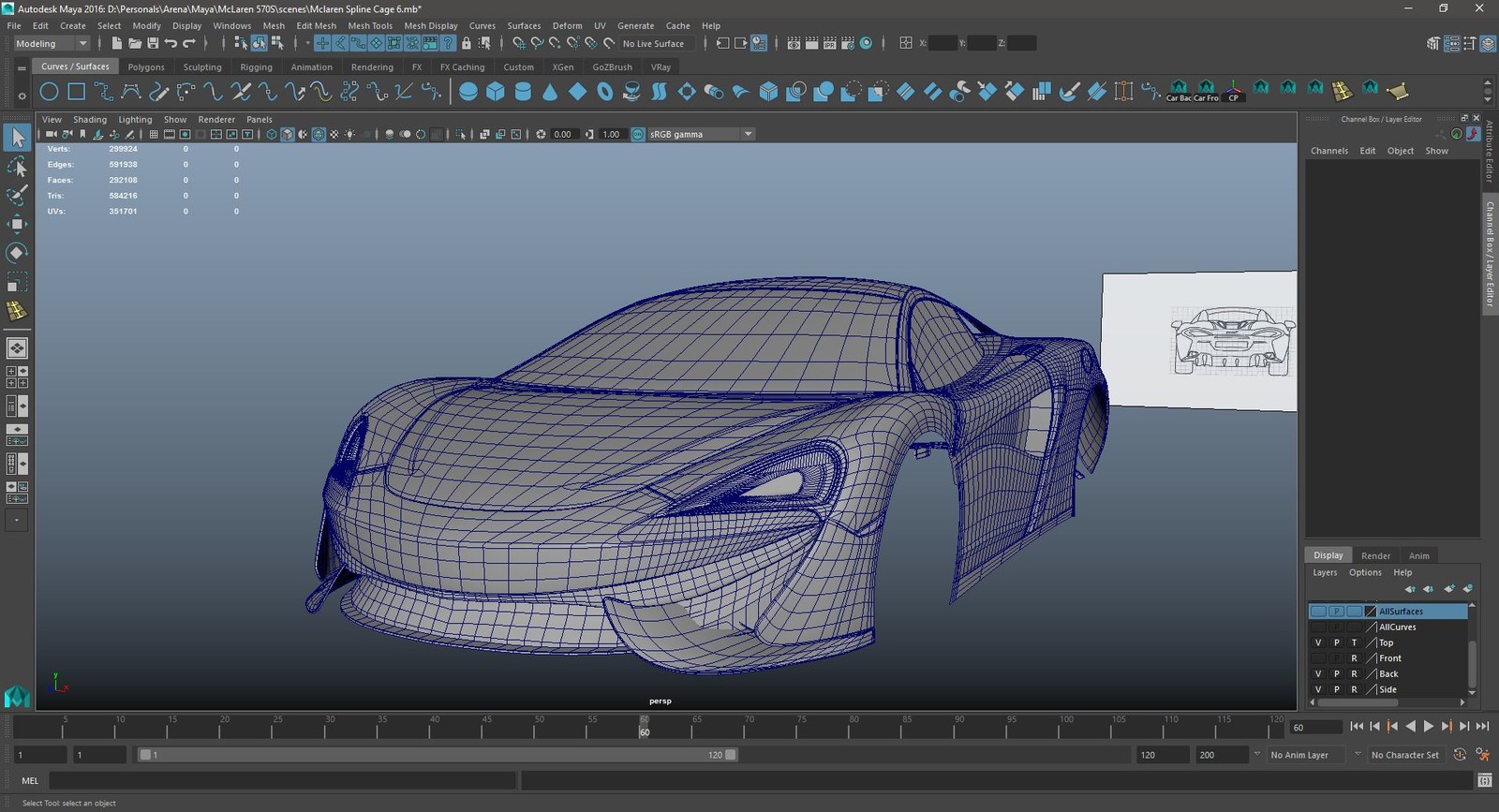 Cars Modelado en Autodesk Maya 2018 - YouTube