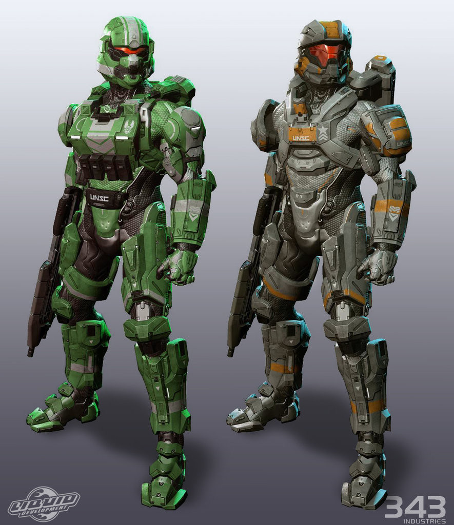 ArtStation - Halo 4 suits