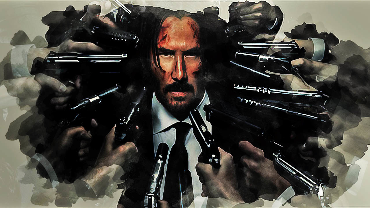 Artstation John Wick Chapter 2 Water Color Oil Painting Gautam