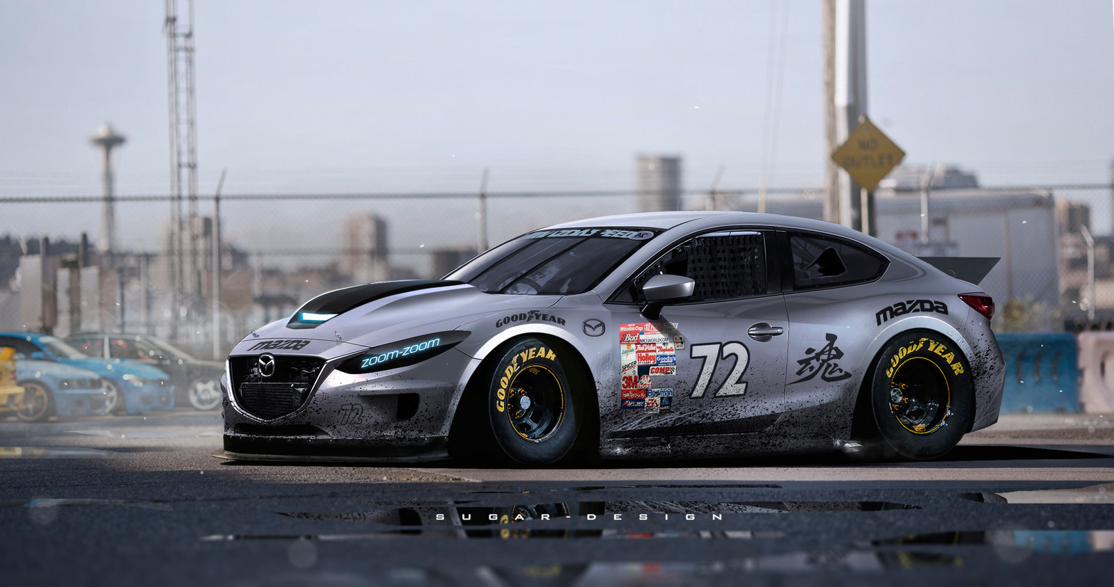 Mazda 3 Nascar