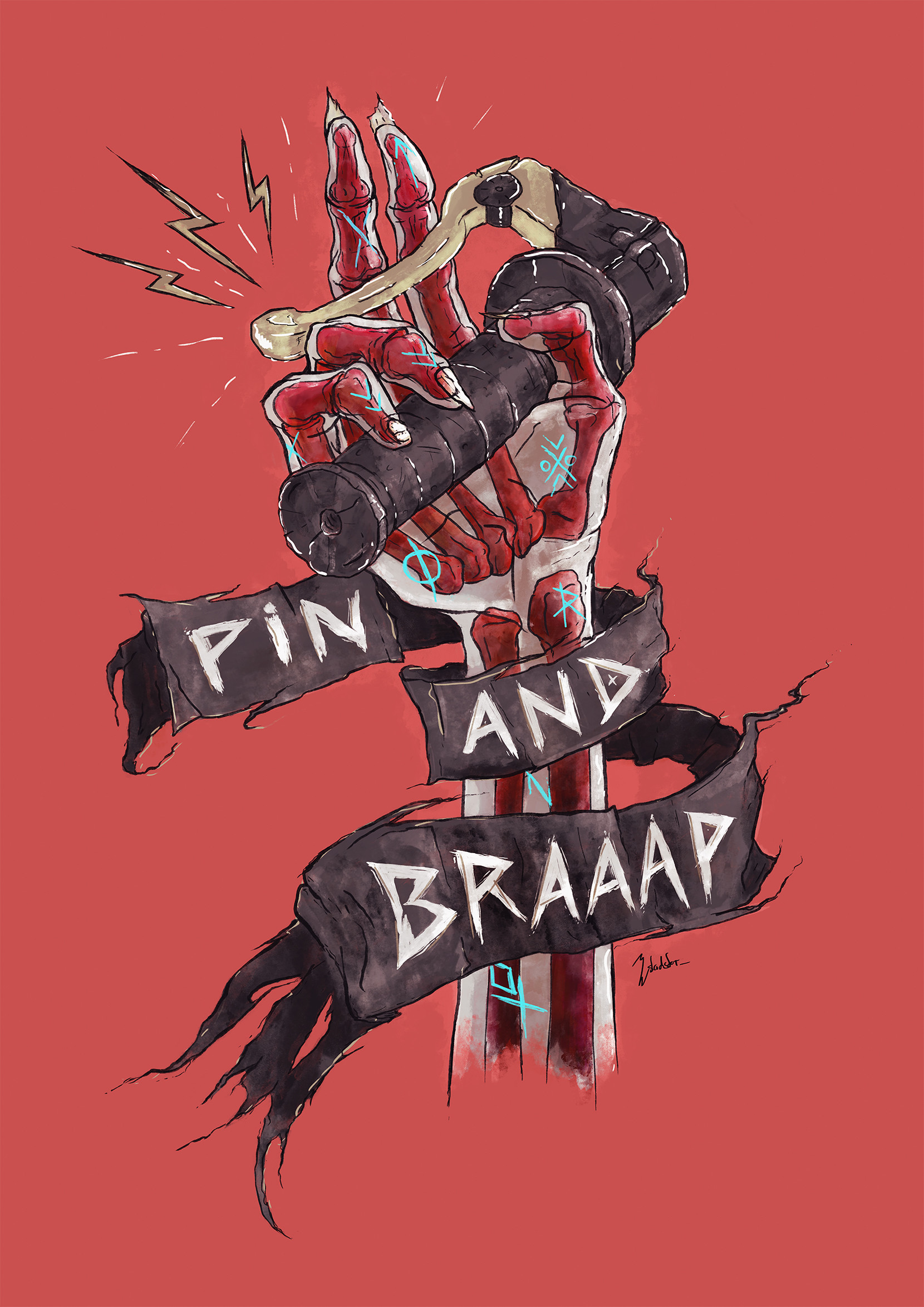 ArtStation - 009 Pin and Braaap