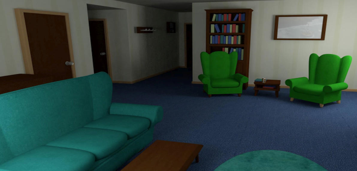 Artstation King Of The Hill Hank S Living Room Legacy Project