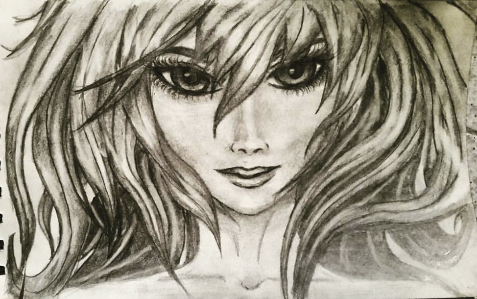 ArtStation - Sketch of a girl