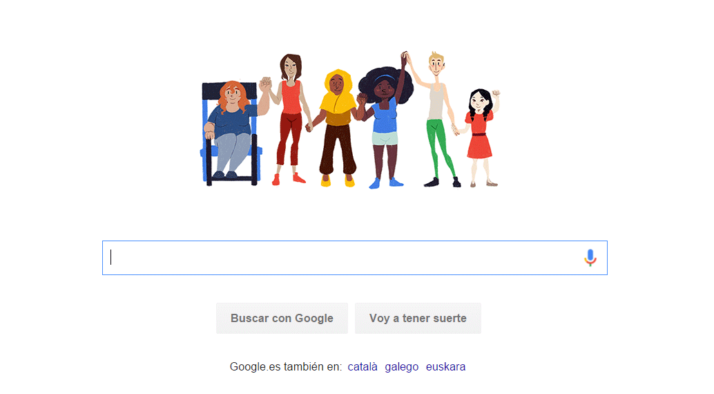 ArtStation - Animated Gif-Google doodle for Women's day