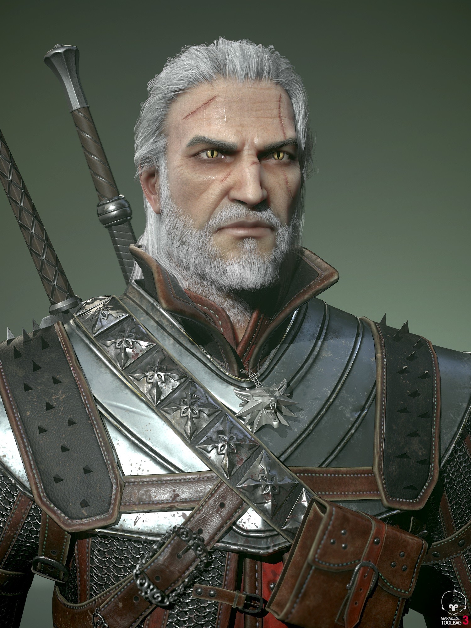 The witcher 3 with geralt doppler фото 118