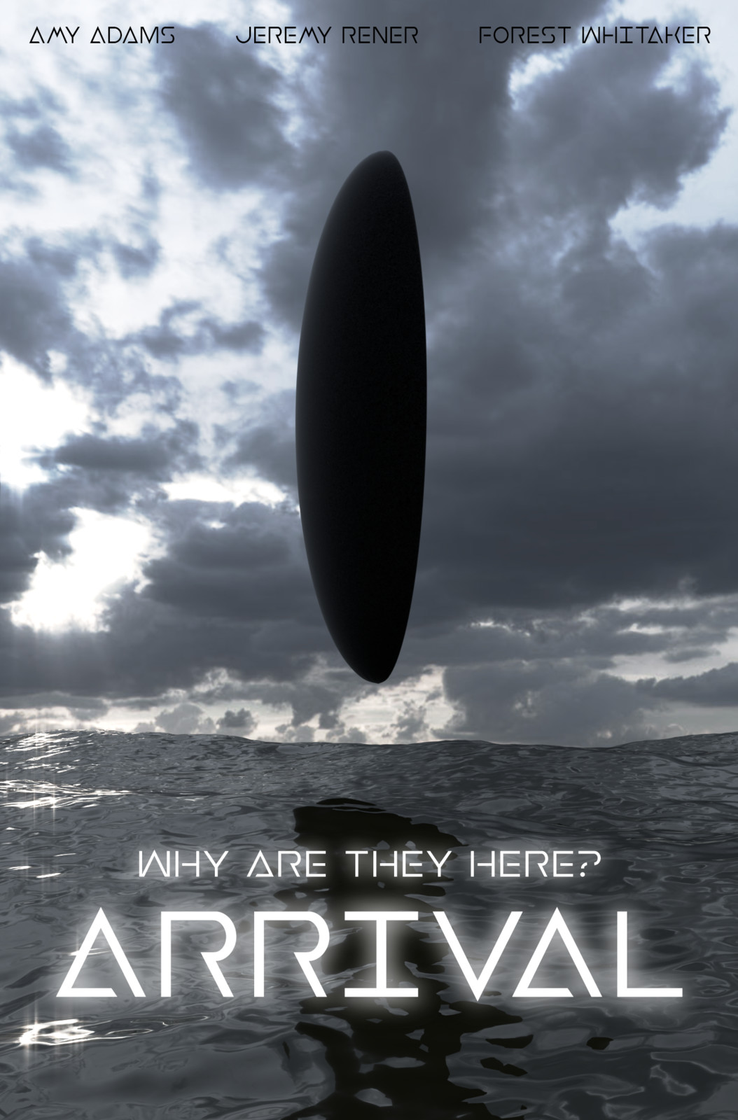 Artstation Arrival Movie Poster Fanart Michiel Rensen