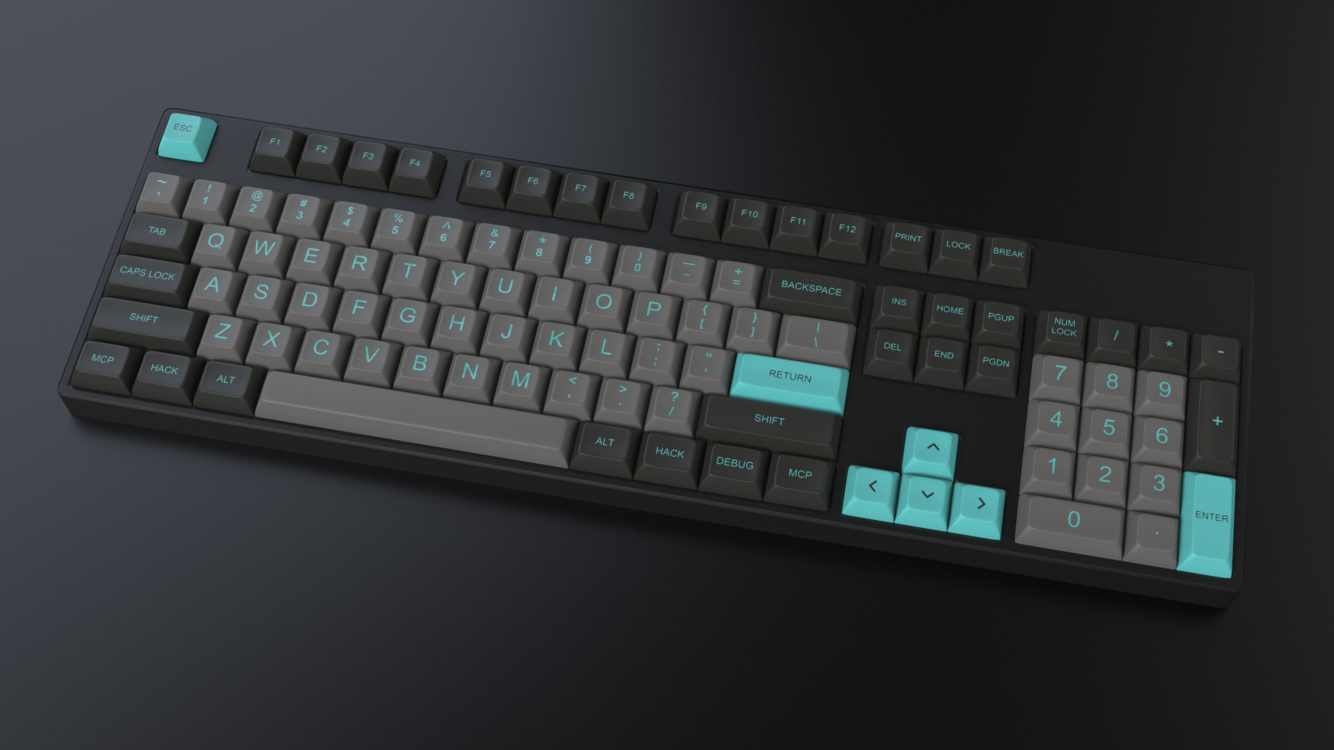 tron keycaps